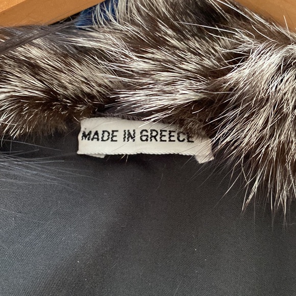 Multi colored fur jacket - Picture 4 of 7